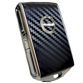 GTWBWRGY Car Key Fob Cover Shell for Volvo S60 S90 XC40 XC60 XC90 V60 V90 Gift for Man Women (Carbon Black11)