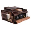 Leather Messenger Bag for Camera, Camera Bag for DSLR Cameras,
