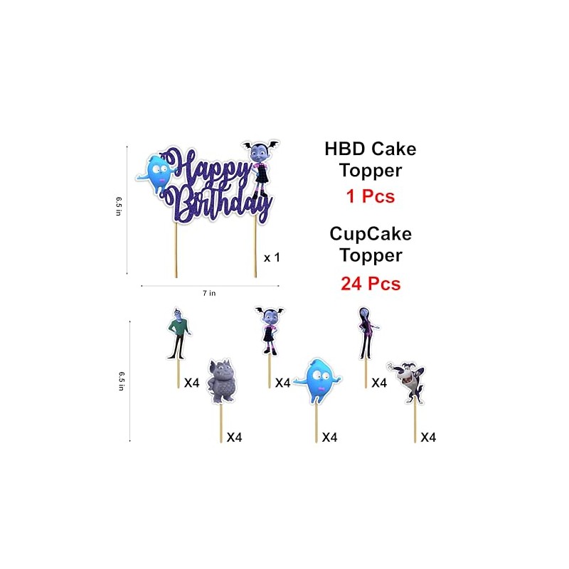Seyal® Vampirina Theme Birthday Party Supplies