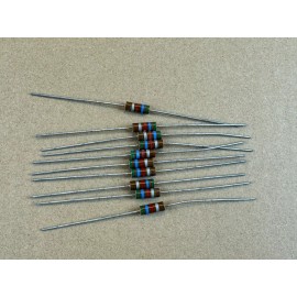 Unbranded 10 NOS Allen Bradley 5.6k ohm 10% 1/2 watt 1/2W Carbon Comp Resistors TEST GREAT