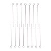 sourcing map 15Pcs Stainless Steel Cocktail Toothpicks, 4.25 Inch Metal