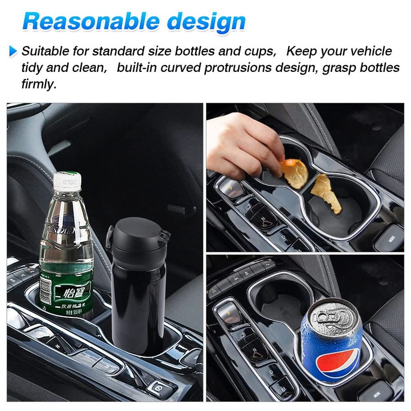 Autorder Center Console Cup Holder Insert for Buick Envision 2021