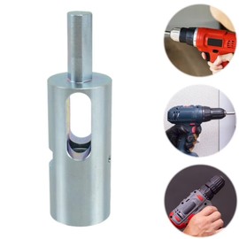 Heavy-Duty Twist Tie Wire Tool for 9 Gauge Drill Chuck Easy Twist Fence Fixing Tool for Chain Link and Loop Fences