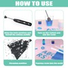Upgraded Resin Mixer, Handheld Rechargeable Mixer with Minimizing Bubbles,Epoxy Resin