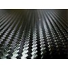 DIYAH 3D Black Carbon Fiber Film Twill Weave Vinyl Sheet