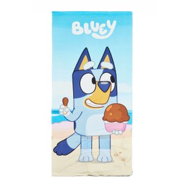 Bluey Beach Towel and Pull String Bag