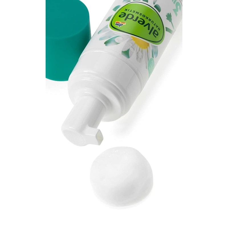 alverde NATURKOSMETIK Sensitive Wash Foam 150 ml