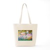 CafePress Garden/English Setter Tote Bag Reusable Natural Beige Canvas Shopping