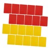 Kisangel 3sets Referee Cards for Soccer Small Standard Size Set