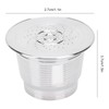 Coffee Capsule Set 304 Stainless Steel Reusable Refillable Filter Coffee