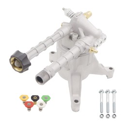Pressure Washer Pump 2600 PSI, 7/8" Shaft, 2.2 GPM Water Gasoline Pump for Troybilt Excell Karcher Craftsman SRMW22G26-EZ