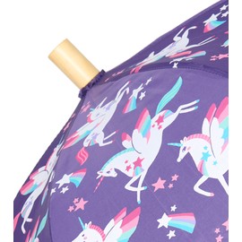 Hatley Kids Printed Umbrellas, Rainbow Winged Unicorns, One Size