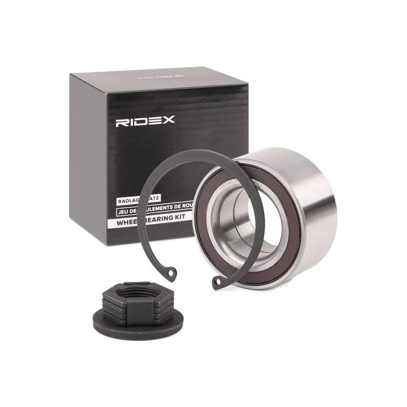 RIDEX Wheel Bearing Set 654W0027 Front Both Sides 2 Hatchback