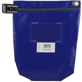 Versapak CCB0_BLS Small Secure Cash Bag - Blue