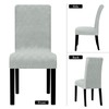 Lellen Dining Room Chair Covers Set of 6 - Strench