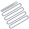 Pack of 4 Saw Chains + Blade 25 cm 3/8