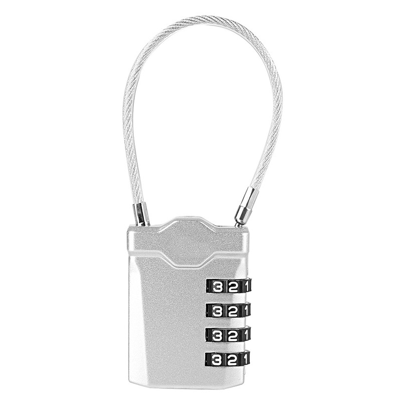 TSA Accepted Resettable 4 Digit Lock Travel Luggage Suitcase Code