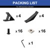 Seekliny 8pcs 3030 45/135 Degree Angle Corner Bracket 3030 Extrusion