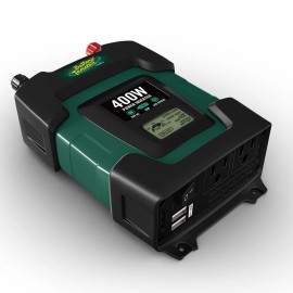 Battery Tender 400 Watt Power Inverter - 12 Volt DC to 115 Volt AC Car Inverter