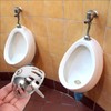 OUNONA 3Pcs Urinal Strainer, Urinal Funnel Cover, Filter Urinal Accessory,