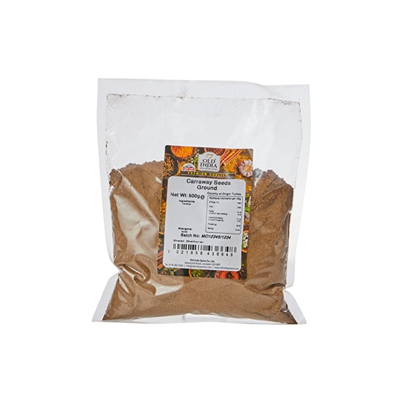Old India Carraway Seeds Ground 500g