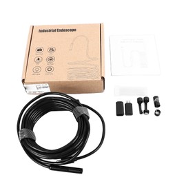 Endoscope Camera with Light 5MP HD IP67 Waterproof Sewer Inspection Snake Borescope 5meter
