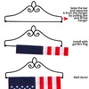 Anley Wrought Iron Garden Flag Hanger - Garden Banner Holder