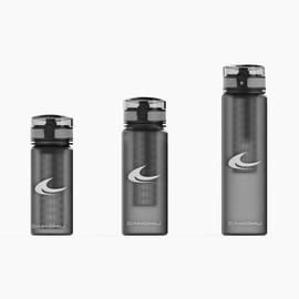 Daikoku Sports Water Bottle, Size 1 Litre, BPA-Free, Grey