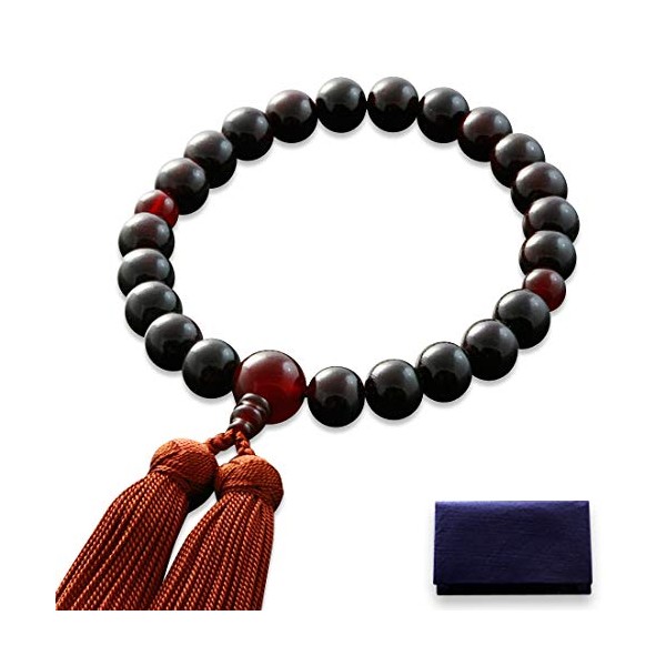 Fighters 仏壇 is, Wrinkle Buddha Mala Bead Men's Fake Silk miyako Tassels made Agate (Agate) Tailored [Mala Bag Set] M – 022 Kyoto 念珠 All Sect Will Last For Many Years
