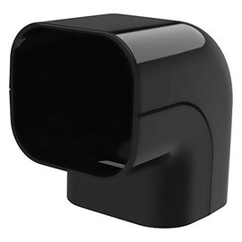 Curve 90 Degree High Black CA 72 EXC for Duct Air Conditioning