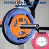 2-Inch Bumper Plates Set -Rubber Coated Cast Iron Weight Platesfor