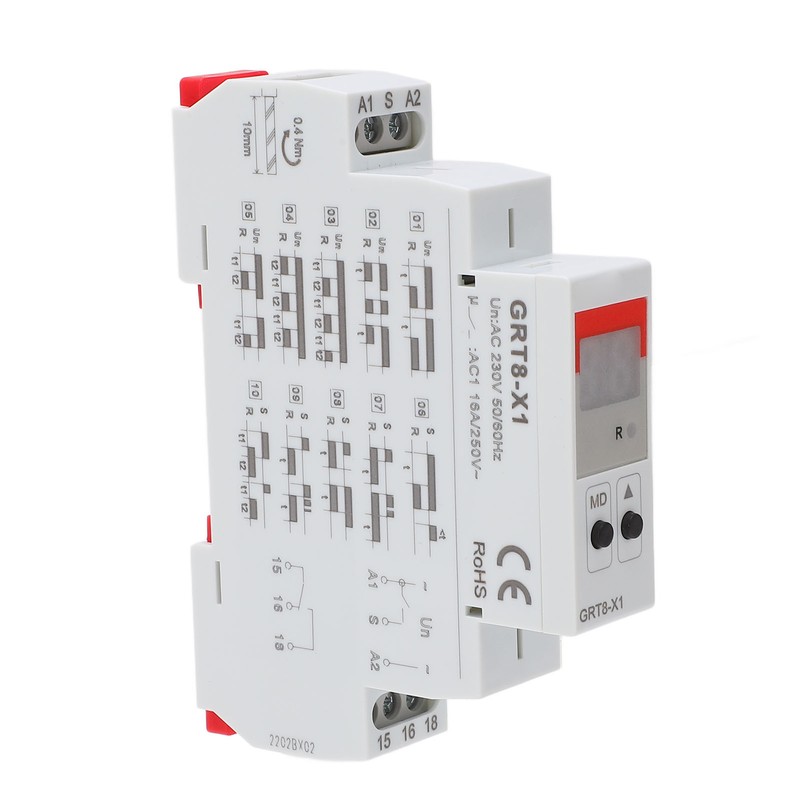 Digital Display Time Relay Digital Display Flame Retardant Delay Time