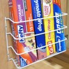 Evelots Wrap/Pan Organizer Rack-Door/Wall Mount-Plastic/Foil Paper-Metal-Set/2