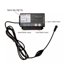 Richmat Adjustable Bed Richmat HJC18 Control Box Replacement for Structures Bed Base