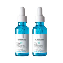 La Roche-Posay Hyalu B5 Anti-Falten-Serum mit Hyaluronsäure und Vitamin B5, straffende Wirkung und Reparatur, [2er-Pack] x 30 ml