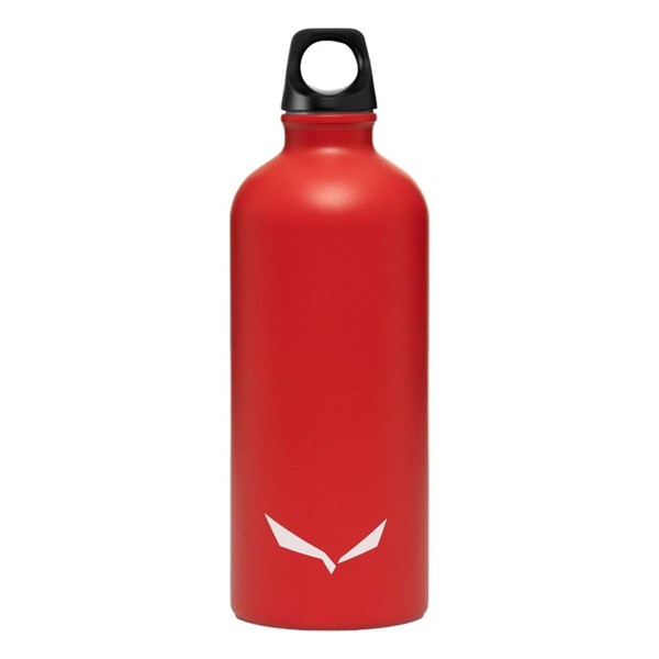 Salewa Isarco Lightweight Stainless Steel 0.6 L Bottle, Flame, Plain