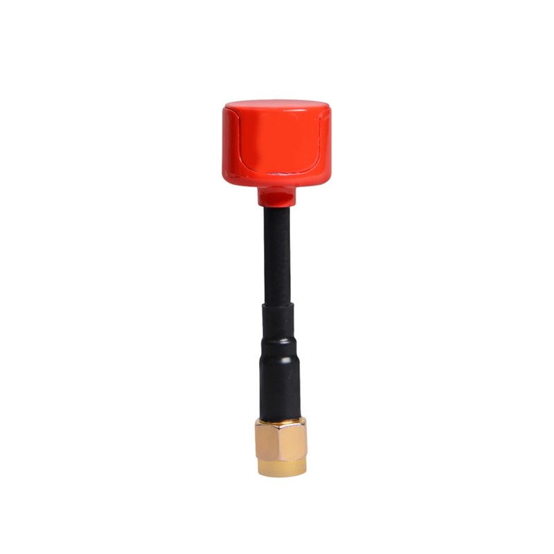 2pcs Foxeer Lollipop-5-8G-2-3DBi RHCP-FPV-Antenna RP SMA For FPV-Racing-RC（Red）