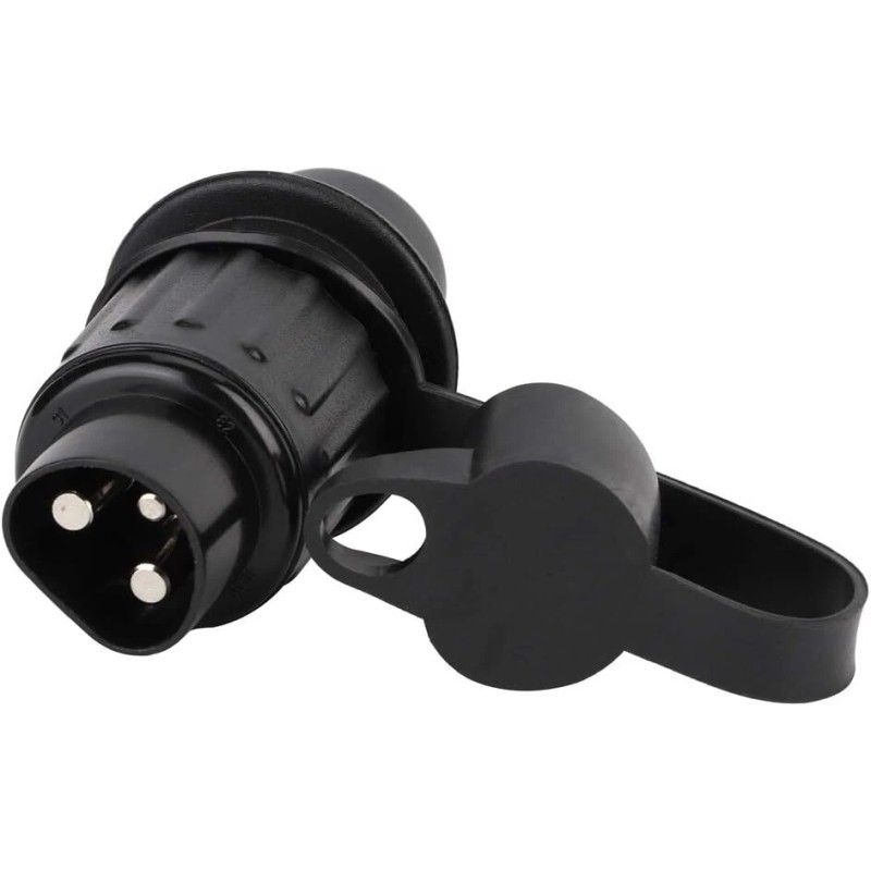 Maxhanest 3 Pin 12V Waterproof Cable Connector Plastic and Metal