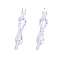 BENLUN 2 Pcs AC 110V LED Light Plug Only for High Voltage 10mm X 6mm 296LEDs/M 98.4FT COB LED Strip Lights