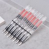 erofa Transparent Parallel Calligraphy Fountain Pen Set with Duckbill Clip,7