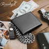 RAW HYD 6.75" Leather Trifold Wallet - Large Chain Wallets