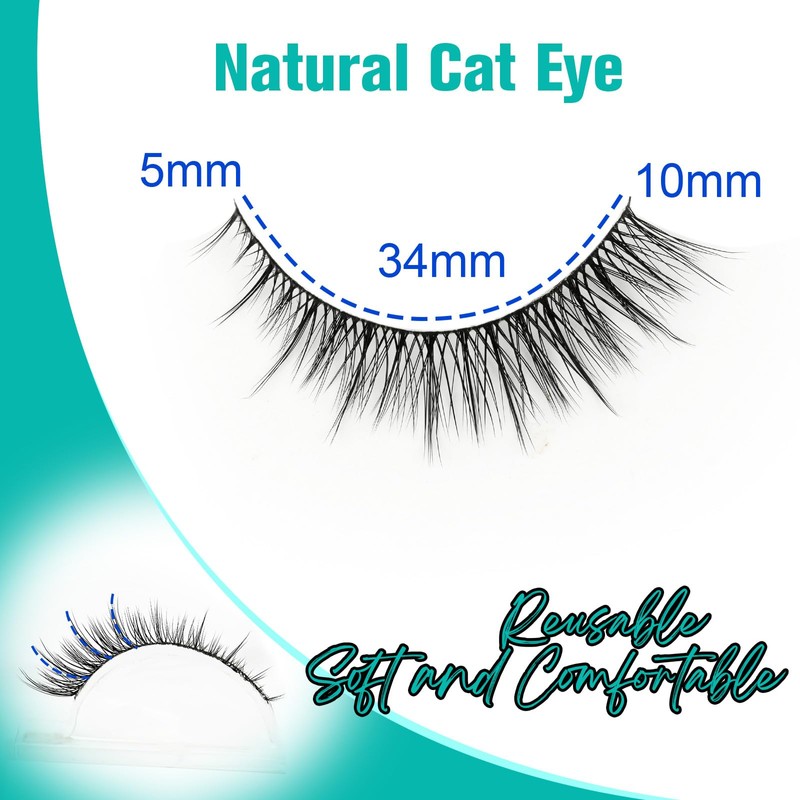 Obeyalash 3D-FR105 Natural Look 3D Eyelashes Natural False Lashes Strip