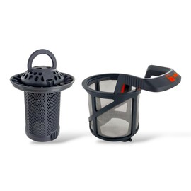 DL-pro Sieve Set for AEG Electrolux Juno 807547226/9 8075472269 807547226 Fine Sieve Coarse Sieve Insert with Handle for Dishwasher Dishwasher