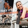 Hyeta 32oz Water Bottles with Straw - Stay Motivated and