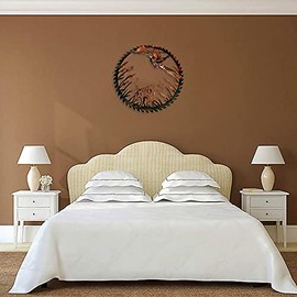 Hosoncovy Iron Art Wall Decoration Metal Wall Art Decor Garden Hanging Decor