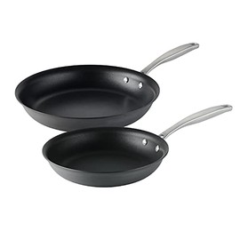 Tramontina Sauté Pan Hard Anodized 2 Pk 10" & 12", 80123/008DS