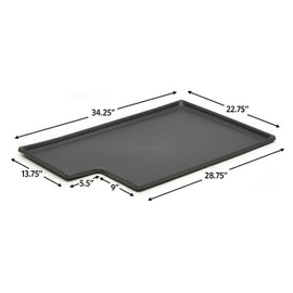 MidWest Homes for Pets 143PAN Replaement Pan for Nation Cages, 34.5 x 22.5 x 1.125
