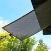 Cool Time Cool Wind Shade Awning Breathable Openwork (100x200cm) Moka