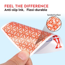 rokt&razo, Premium Sanded Plastic Playing Cards, Poker Size, 4 in 1 Value Pack, 2 Standard and 2 Jumbo Index, 100% Waterproof, Anti-Slip Ink, Flexi-Durable, Perfect for Pool, Beaches & Parties