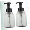 FELTECHELECTR 2pcs Pump Foaming Bottle Bubble Maker for Shampoo Conditioner